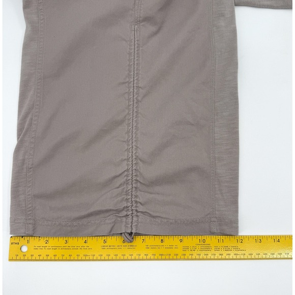 Daily Practice Anthropologie Pants Large Womens Taupe Drawstring Waist - Picture 10 of 10